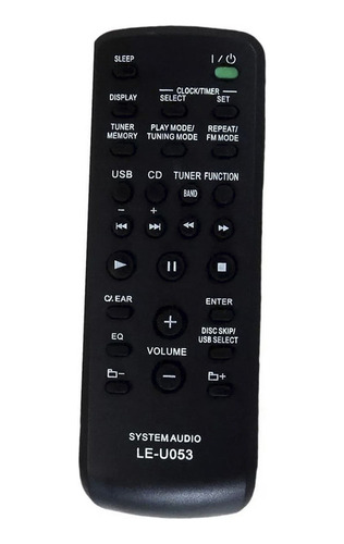 Controle Remoto U053 P/ Sony Gtr333 Gtr555 Gtr888