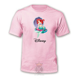 Polera Ariel - La Sirenita - Disney - Mar -  Estampaking