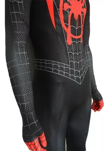 Traje Araña Hombre Adulto Spandex Cosplay