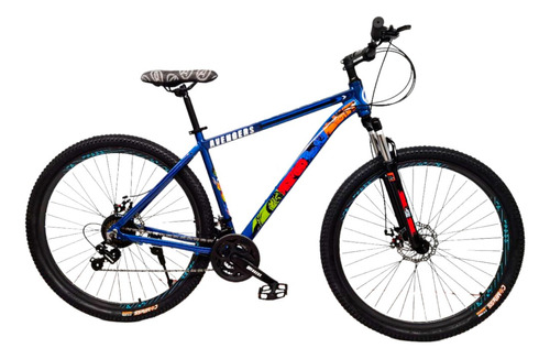 Bicicleta Mountain Bike Disney Rodado 29 21 Velocidades 7135