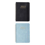 2 Cuadernos En Inglés 2022 De 6,10 X 8,46 Pulgadas Para