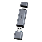 Leitor De Cartão Portátil Usb C Usb 3.0 Micro Sd/tf Vention