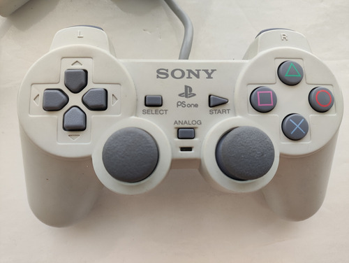 Control Alambrico Original Sony Playstation 1 Psone Blanco