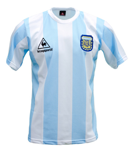 Camiseta Argentina 86 Titular Maradona Mexico 1986 Retro