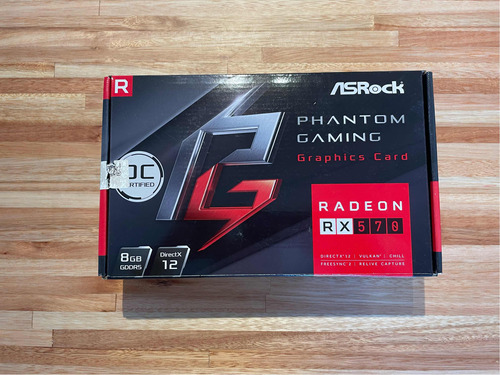 Amd Radeon Asrock Rx570 8gb Phantom Gaming