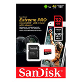 Tarjeta De Memoria Sandisk  Microsdhc Extreme Pro 32 Gb