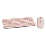 Kit Teclado Mouse Inalambrico K380 M350 Bluetooth Ñ Blanco