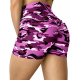 Short Licra Deportiva Sexy Plisado Levanta Pompa 913 Cam Str