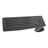 Kit Teclado Y Mouse Inalámbrico Logitech Mk235 Español