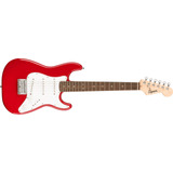 Squier Mini Stratocaster - Guitarra Eléctrica, Rojo Dakota.