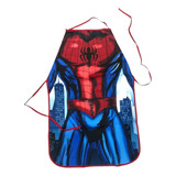 Delantal Grueso Spiderman Hombre Araña Cocina Héroes Marvel