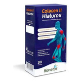 Colagen I I  Hialurox 30 Capsulas Bionatus Sabor Sem Sabor