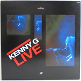 Laserdisc Kenny G 1989 Live Laser Disc Japão Não É Lp