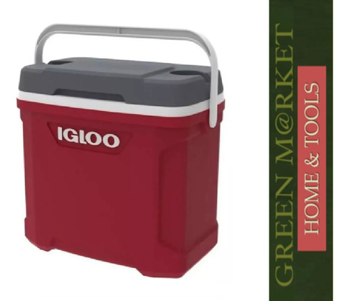 Conservadora Latitude Igloo 30qt Rojo