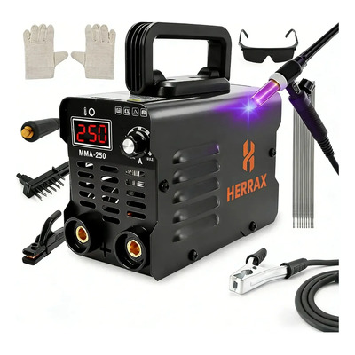Herrax Mma-250 Mini Soldadoras Máquina Inverter Portatil Inversores | Envío gratis