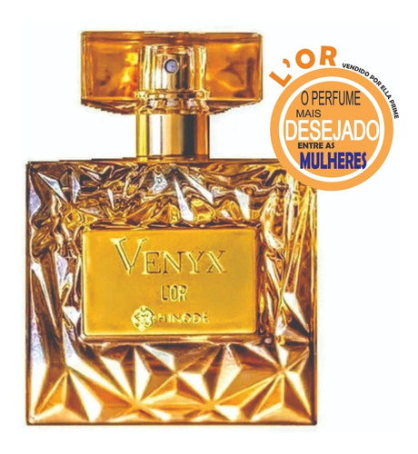 Perfume Venyx L'or Deo Colônia 100ml Oferta / Fragrância Chypre Moderno.