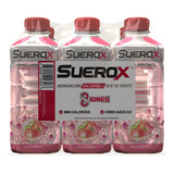 Suerox Bebida Hidratante Fresa Kiwi Por 6 Unidades De 630ml