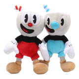 Uiuoutoy Cuphead Mugman Plush 9 Figuras Juego De 2 Piezas