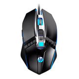 Mouse Hp M270 Gaming 6 Botones 2400 Dpi Led