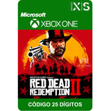 Red Dead Redemption 2 Xbox One Series X|s Código 25 Dígitos