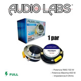 Tweeter Audio Labs Adl-tw1os 4 Pulgadas 450w Max Color Negro