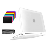 Kit Case Macbook New Pro 16 A2141 + Película Teclado + Bag 