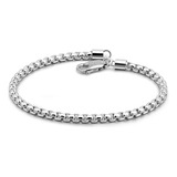 Pulsera De Plata De Ley 925 Para Hombres, Mujeres, Adolescen