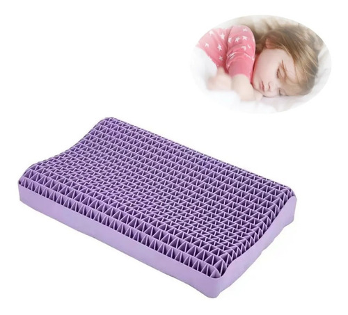 Almohada Ajustable Cervical Ortopédica Elastic Gel Para Niño