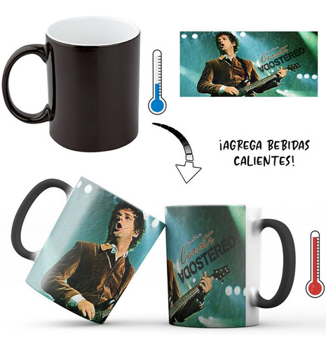 Mug Pocillo Mágico Gustavo Cerati Soda Stereo Regalo 001