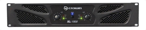 Amplificador De Audio Crown Potencia Xli1500 2x450w 101db Color Negro Potencia De Salida Rms 900 W