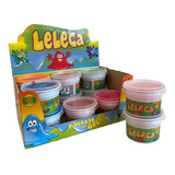 Kit 24 Brinquedo Geleca Amoeba Leleca Massinha Atacado 125g