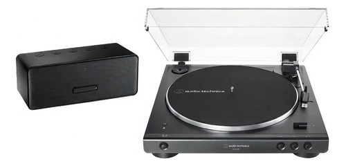 Audio-technica At-lp60x-sp-bt Kit Tornamesa + Parlante