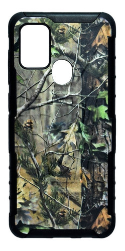 Funda Moss Uso Rudo Camuflage 3 En 1 Para Samsung A21s  A217