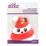 Sticko Squishy Sticker Frosting | Pegatina Apretable Navidad