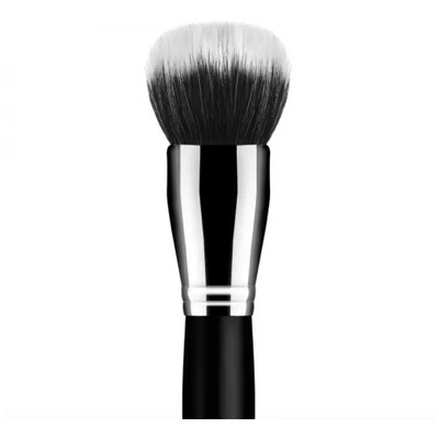 Pincel de Maquiagem Daymakeup Duo Fiber Para Pó e Blush F5 Preto | Parcelamento sem juros
