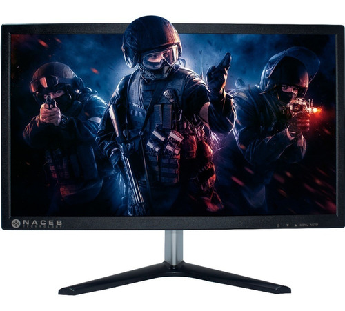 Monitor Gamer Naceb 19.5  Led Hd+ 60hz 2ms Negro Na-627 