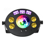 Multiefeitos 5 Em 1  Dj Rgbw+uv Strobo Laser Controle Remoto