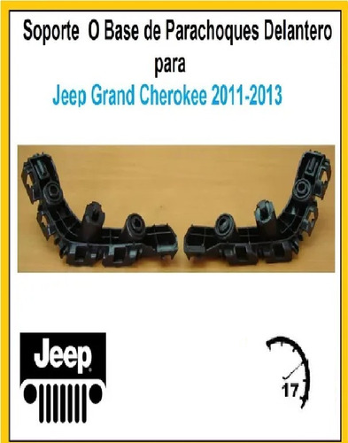 Soporte Parachoques Delantero Jeep Grand Cherokee 4g 11 13 Foto 2