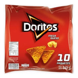 Doritos Mega Queso 34g X 10 Und