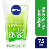 Mascara Facial Nivea Urban Skin Detox Purificante X 75ml