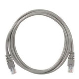 Cable Red Utp Armado Patch Cord Pc Cat. 5e 0,90 Mt Gris X10