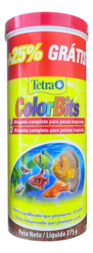 Ração Tetra Color Bits 375gr