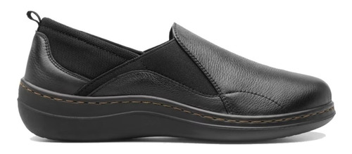 Zapato Slip On Flexi Mujer Confort Casual Negro - 110303