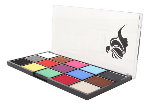 Kit De Maquillaje Para Halloween, 15 Colores, Soluble En Agu