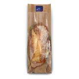 Bolsa/empaque Sandwich Gde 1/2 Baguette 12x5x30 Cm 1000 Un