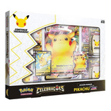 Box Coleção 25 Anos Celebrações Pikachu Vmax