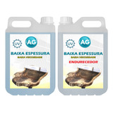 Resina Ag Epóxi Baixa Espessura Para Madeira Kit Com 5kg