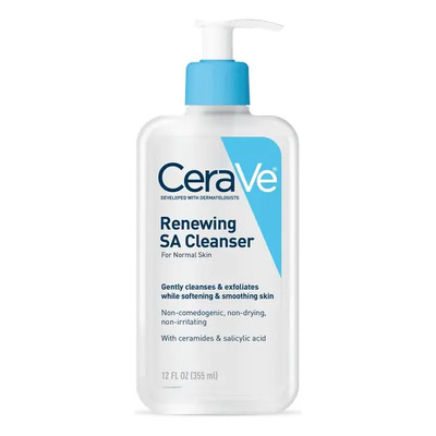 Cerave Renewin Cleanser Limpiador Con Ac Salicilico 355ml Momento De Aplicación Día\u002Fnoche Tipo De Piel Mixta | Envío gratis