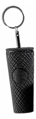 Llavero Starbucks Negro Jeweled Studded Mini Vaso Charm