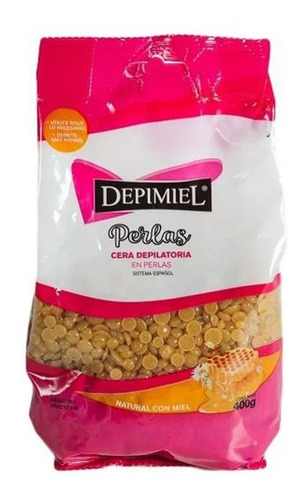 Cera Depilatoria Miel O Vegetal En Perlas 400 Gr Depimiel